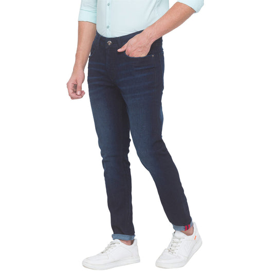 Being Human Men Slim Fit Denim-Dark Tone - beinghumanbd - 