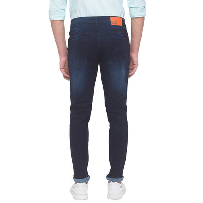 Being Human Men Slim Fit Denim-Dark Tone - beinghumanbd - 