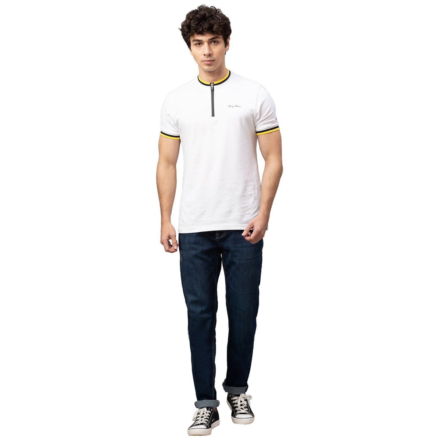 Being Human Men Slim Fit Denim-Dark Tone - beinghumanbd - 