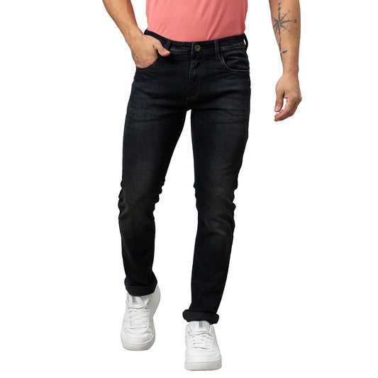 Being Human Men Slim Fit Denim-Dark Tone - beinghumanbd - 