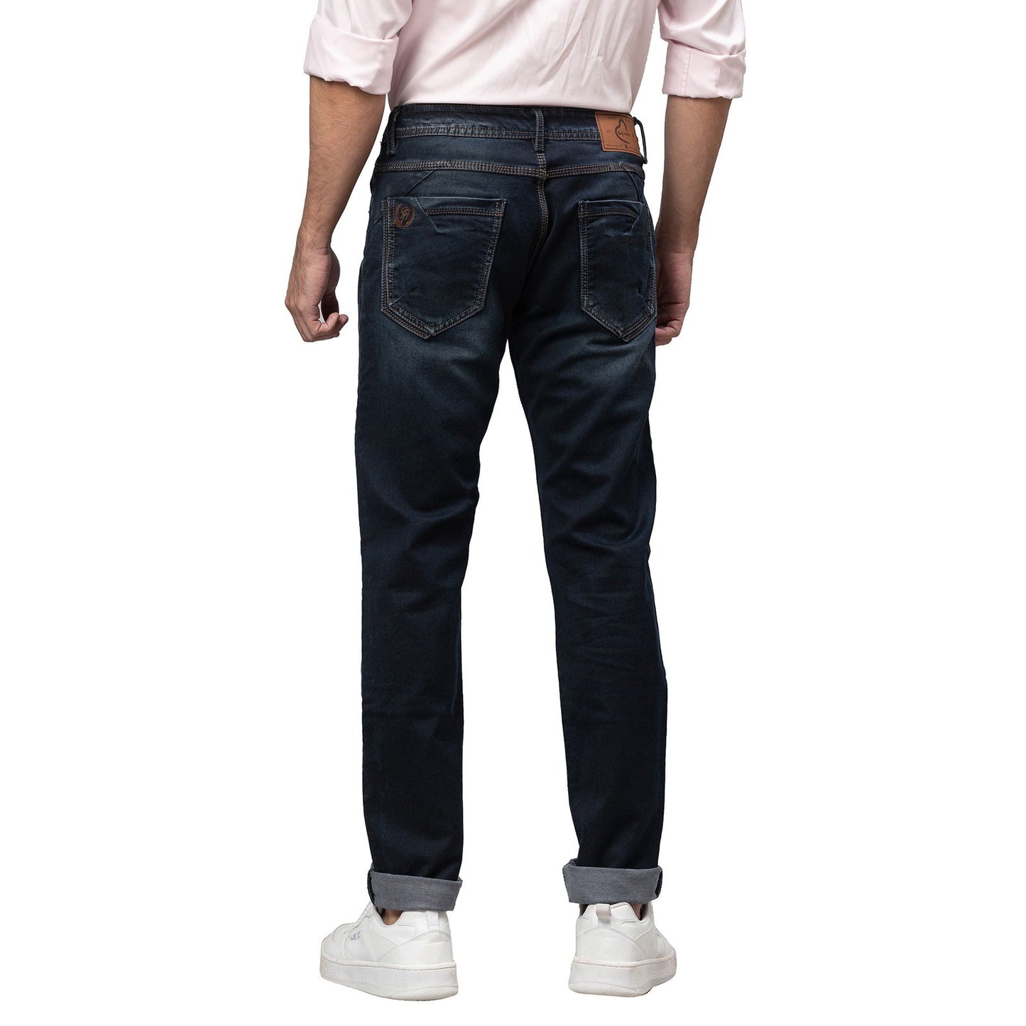 Being Human Men Slim Fit Denim-Dark Tone - beinghumanbd - 