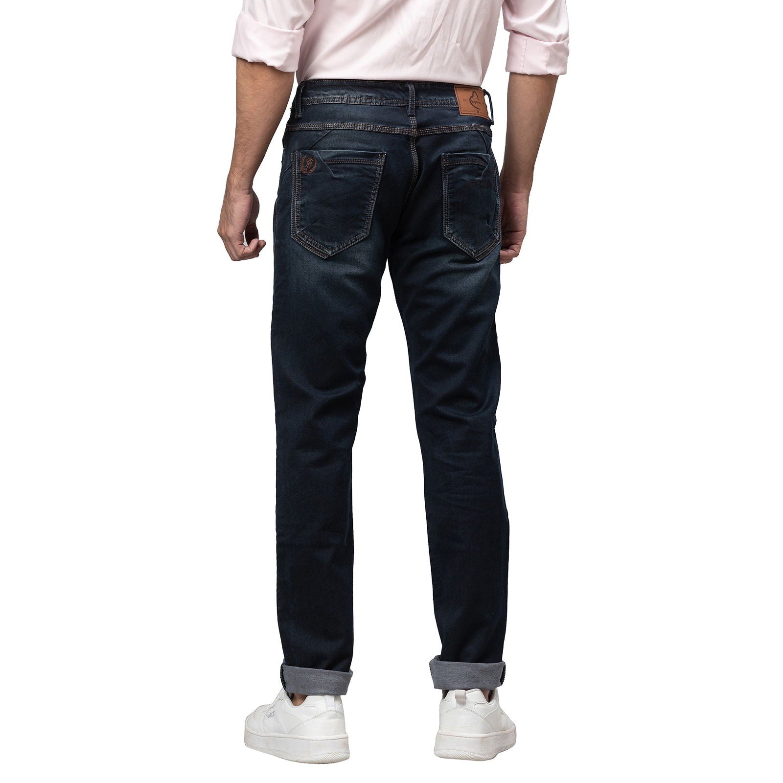 Being Human Men Slim Fit Denim-Dark Tone - beinghumanbd - 