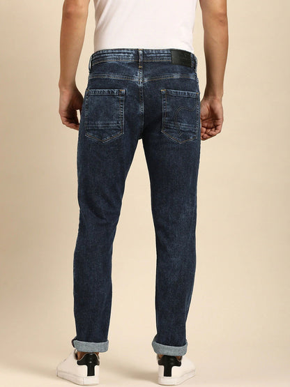 Being Human Men Slim Fit Denim-Dark Tone - beinghumanbd - 