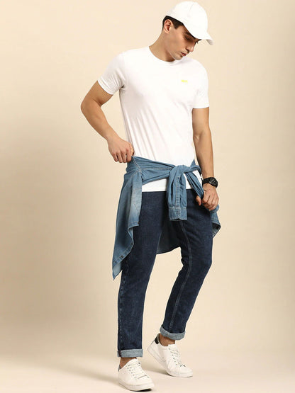 Being Human Men Slim Fit Denim-Dark Tone - beinghumanbd - 