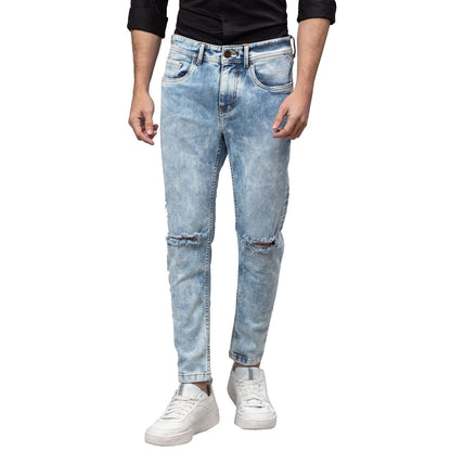 Being Human Men Slim Fit Denim-Light Tone - beinghumanbd - 