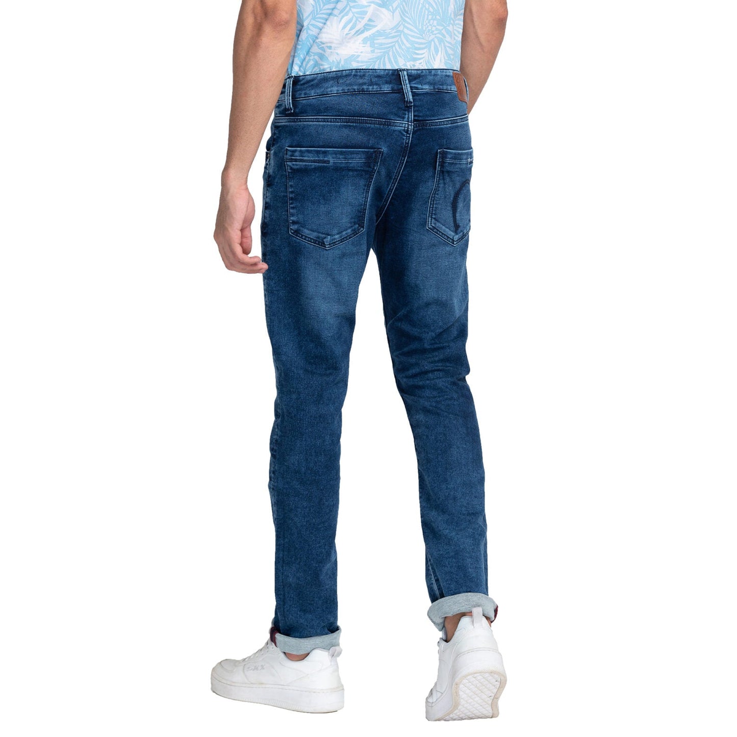 Being Human Men Slim Fit Denim-Mid Tone - beinghumanbd - 