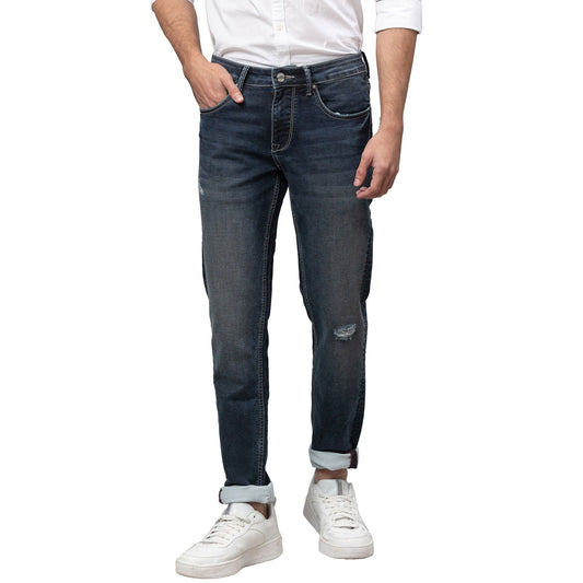 Being Human Men Slim Fit Denim-Mid Tone - beinghumanbd - 