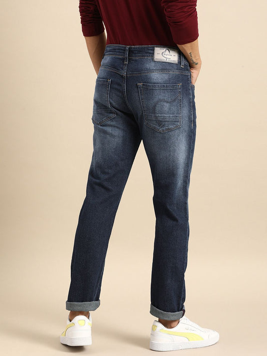 Being Human Men Slim Fit Denim-Mid Tone - beinghumanbd - 