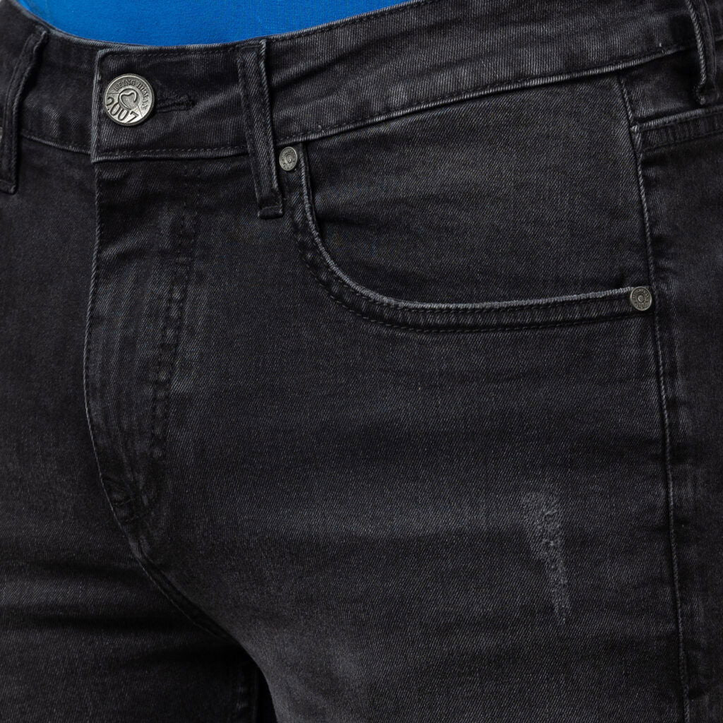 Being Human Men Slim Straight Fit Denim-Grey Tone - beinghumanbd - 