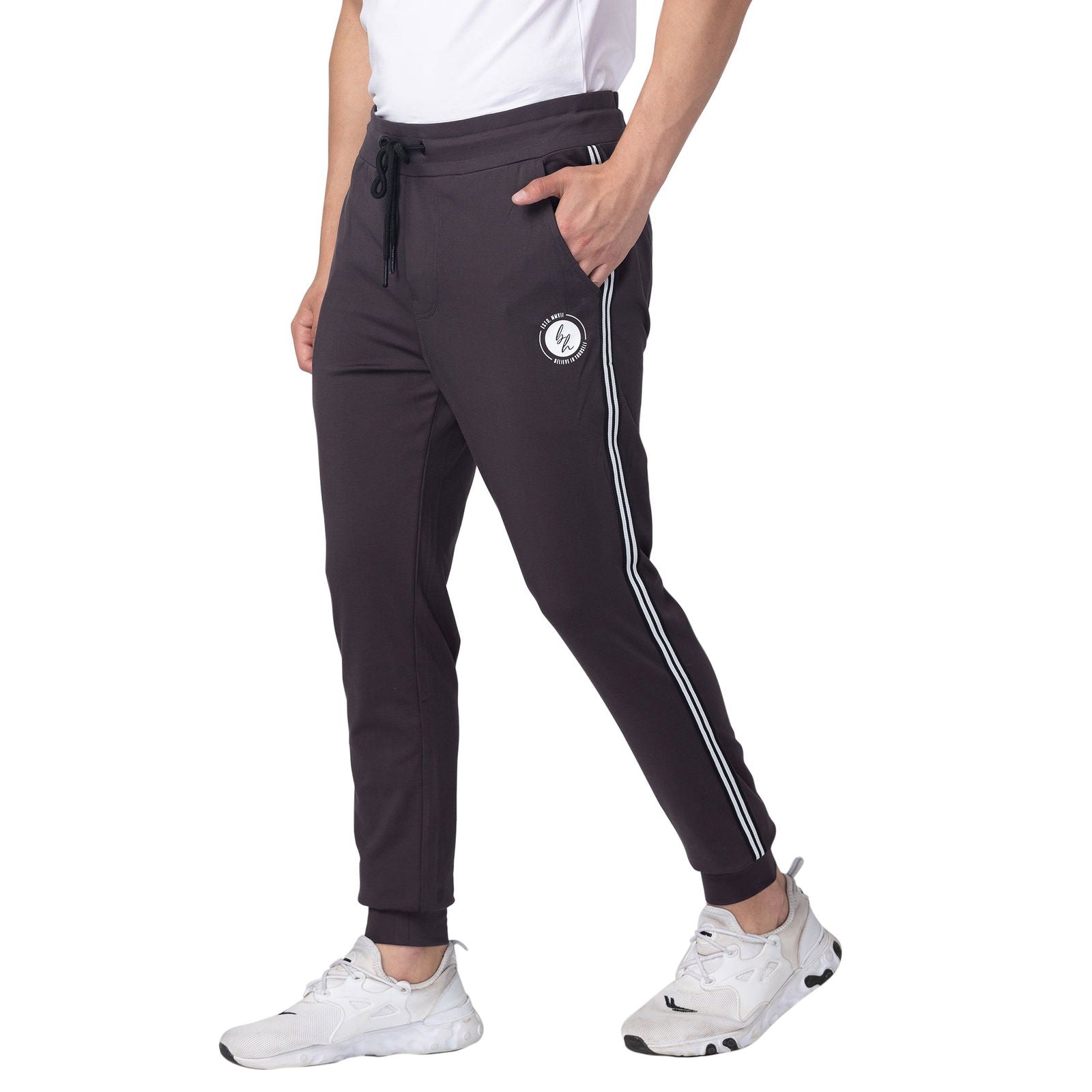 Being Human Men Track Pants-Dark Grey - beinghumanbd - 
