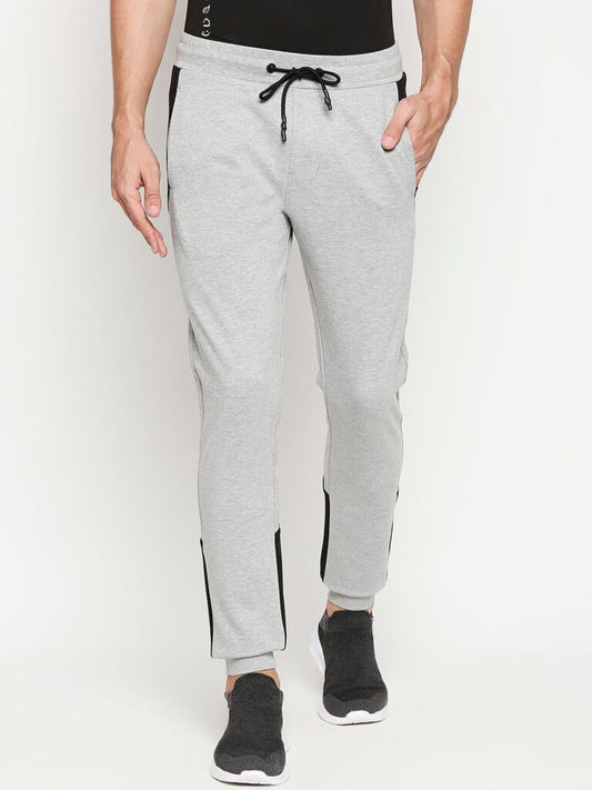Being Human Men Track Pants-Grey Melange - beinghumanbd - 