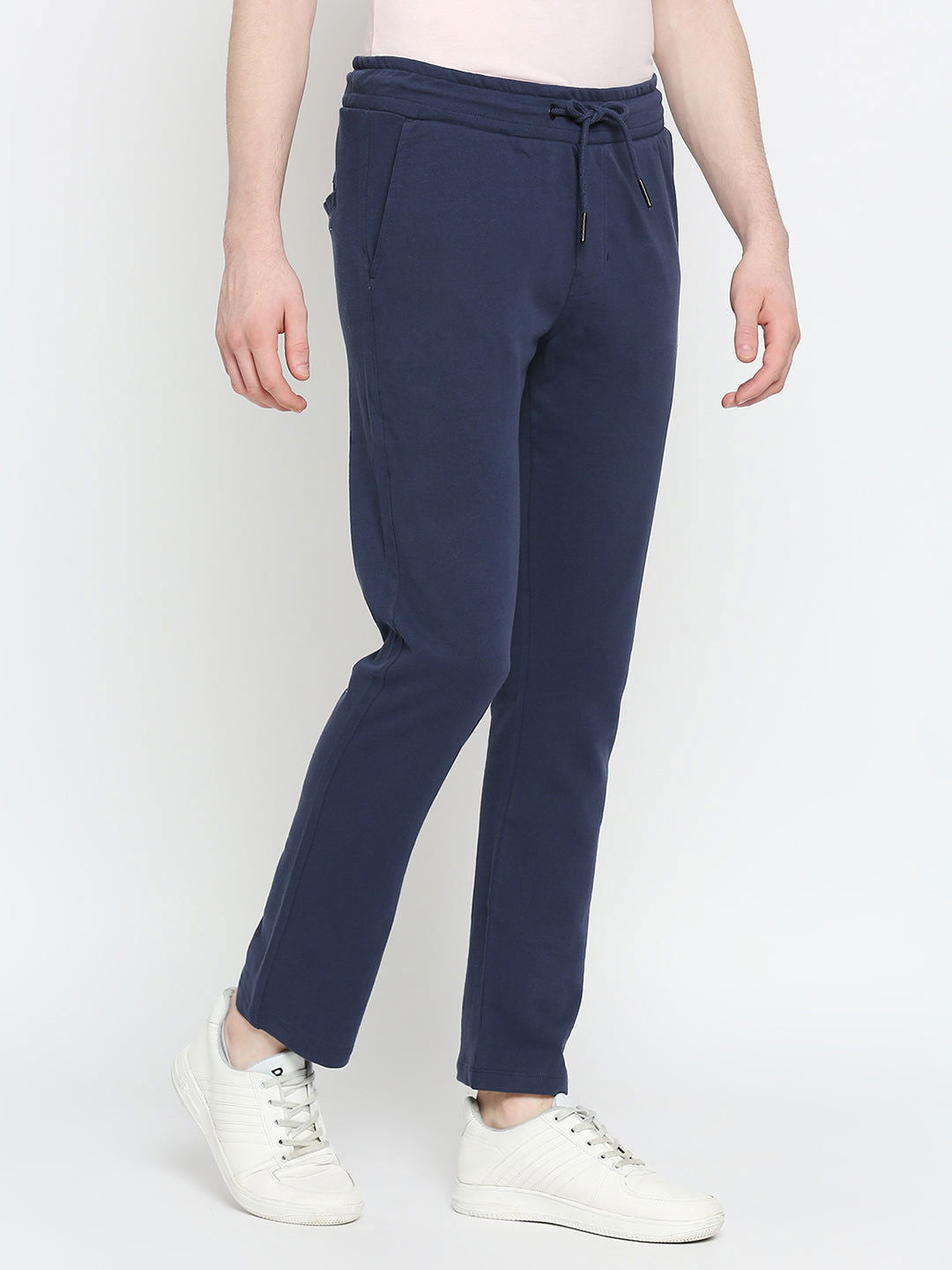 Being Human Men Track Pants-Navy Blue - beinghumanbd - 