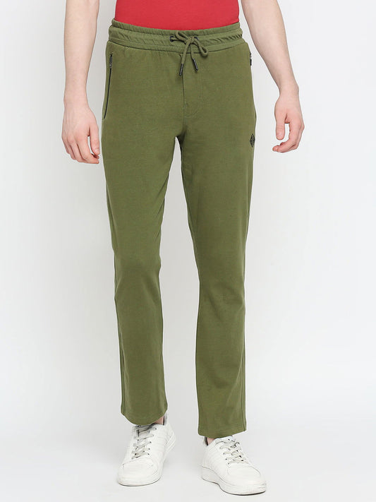 Being Human Men Track Pants-Olive - beinghumanbd - 