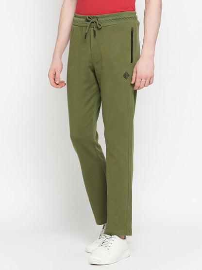 Being Human Men Track Pants-Olive - beinghumanbd - 