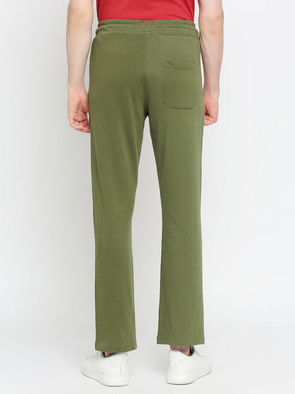 Being Human Men Track Pants-Olive - beinghumanbd - 
