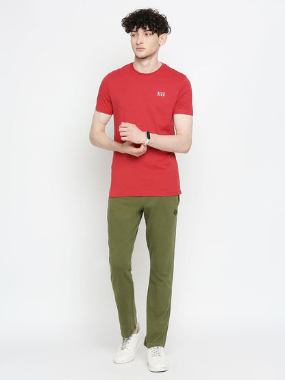 Being Human Men Track Pants-Olive - beinghumanbd - 