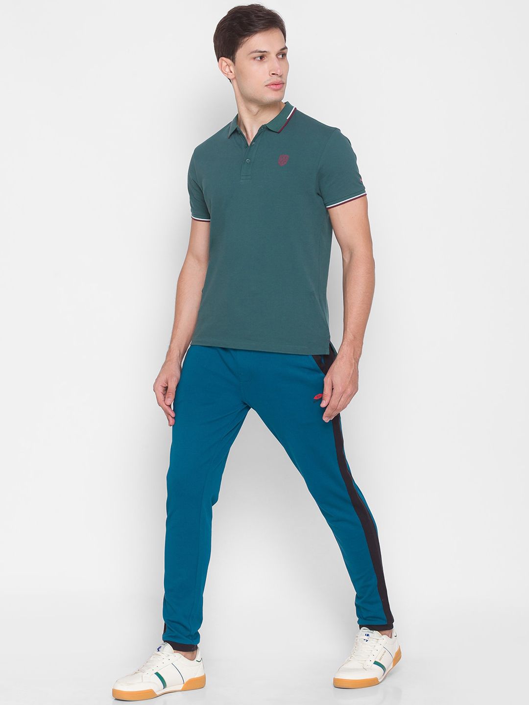 Being Human Men Track Pants-Teal - beinghumanbd - 