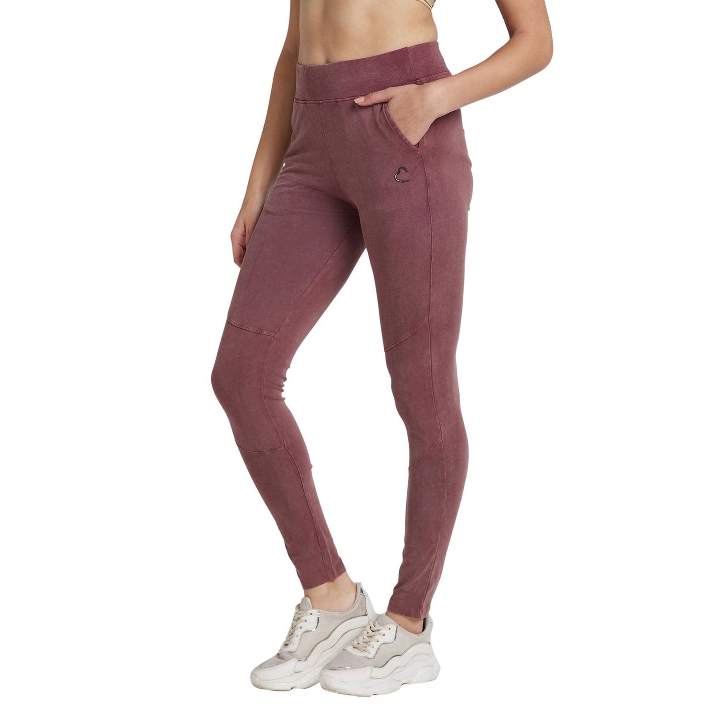 Being Human Women Fit Leggings-Raspberry - beinghumanbd - 