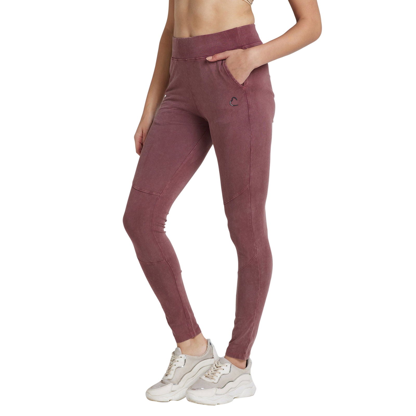 Being Human Women Fit Leggings-Raspberry - beinghumanbd - 