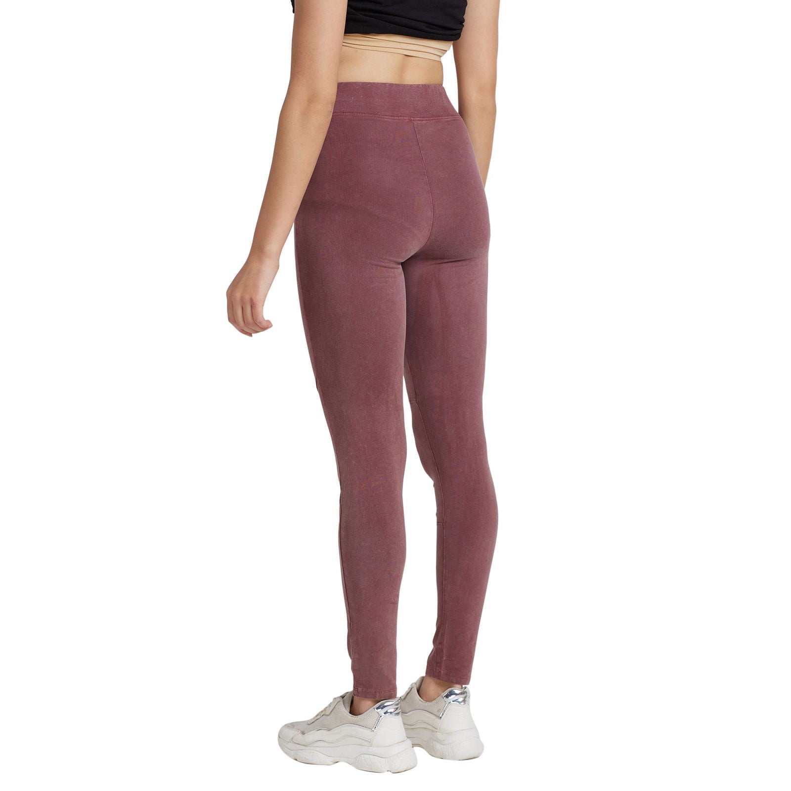 Being Human Women Fit Leggings-Raspberry - beinghumanbd - 