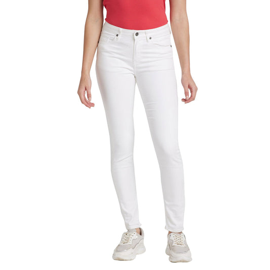 Being Human Women Skinny Fit Denim-White - beinghumanbd - 