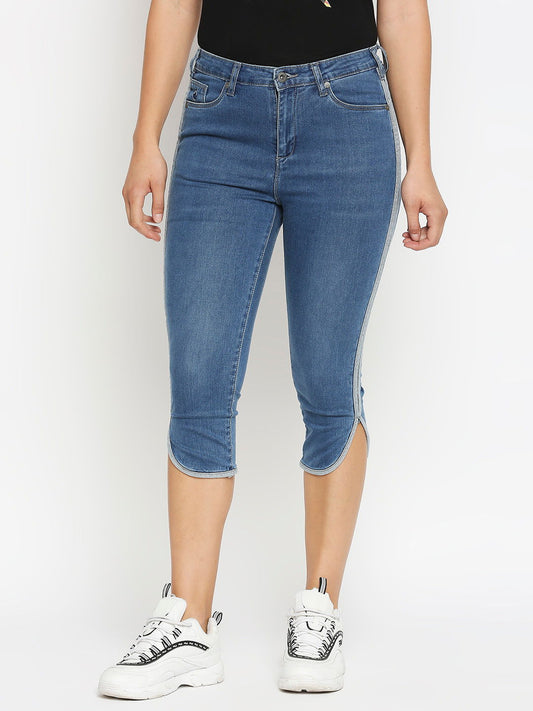 Being Human Women Super Skinny Fit Denim-Mid Tone - beinghumanbd - 