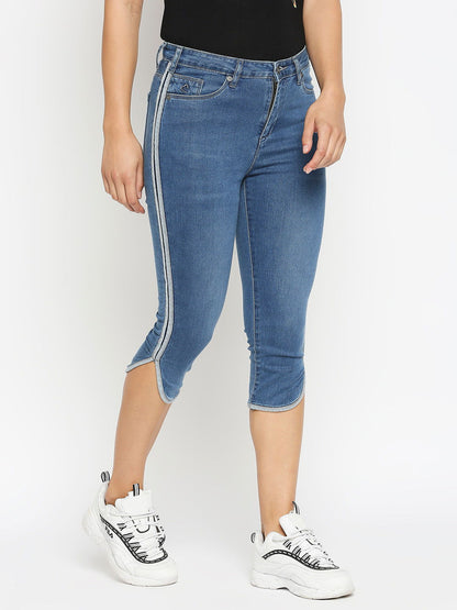 Being Human Women Super Skinny Fit Denim-Mid Tone - beinghumanbd - 