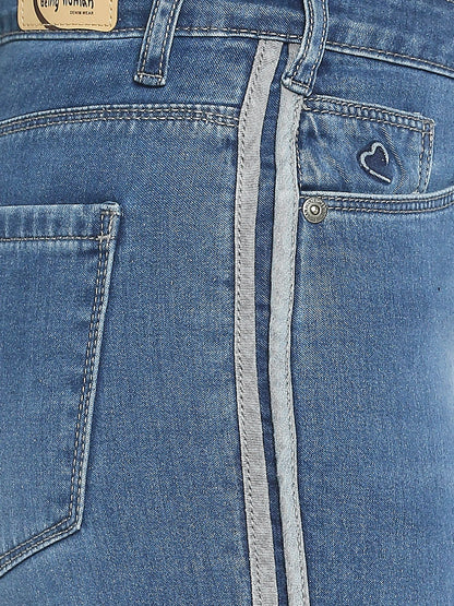 Being Human Women Super Skinny Fit Denim-Mid Tone - beinghumanbd - 