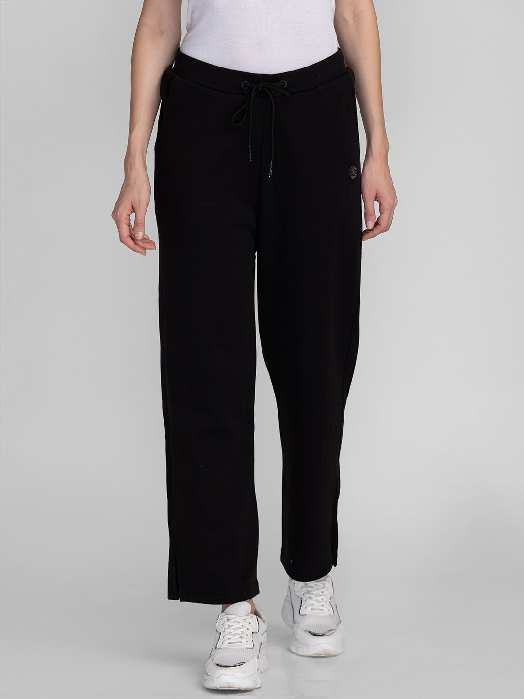 Being Human Women Track Pants-Black & Pink - beinghumanbd - 