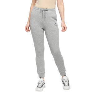 Being Human Women Track Pants-Grey Melange - beinghumanbd - 
