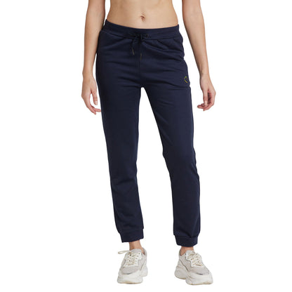 Being Human Women Track Pants-Navy & Olive - beinghumanbd - 